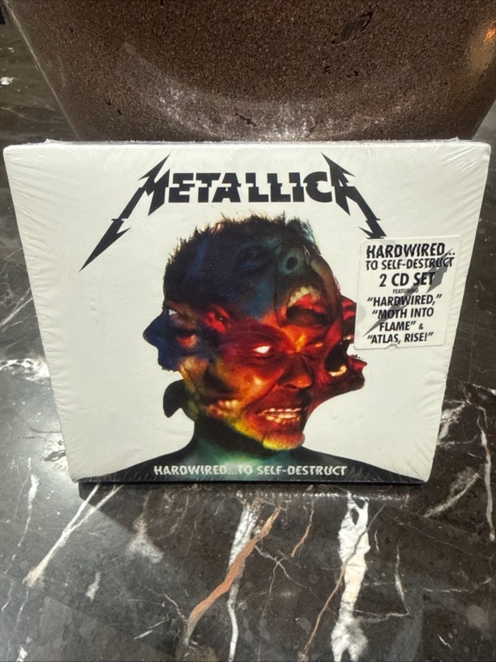 Metallica Hardwired To Self Destruct 2 CD DIGIPAK SEALED! 2016 Blackened NEW!